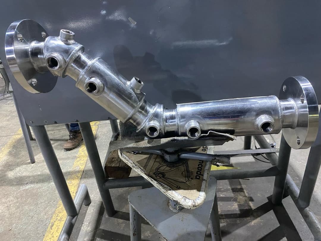 Fabricação de Spool Inox Encamisada