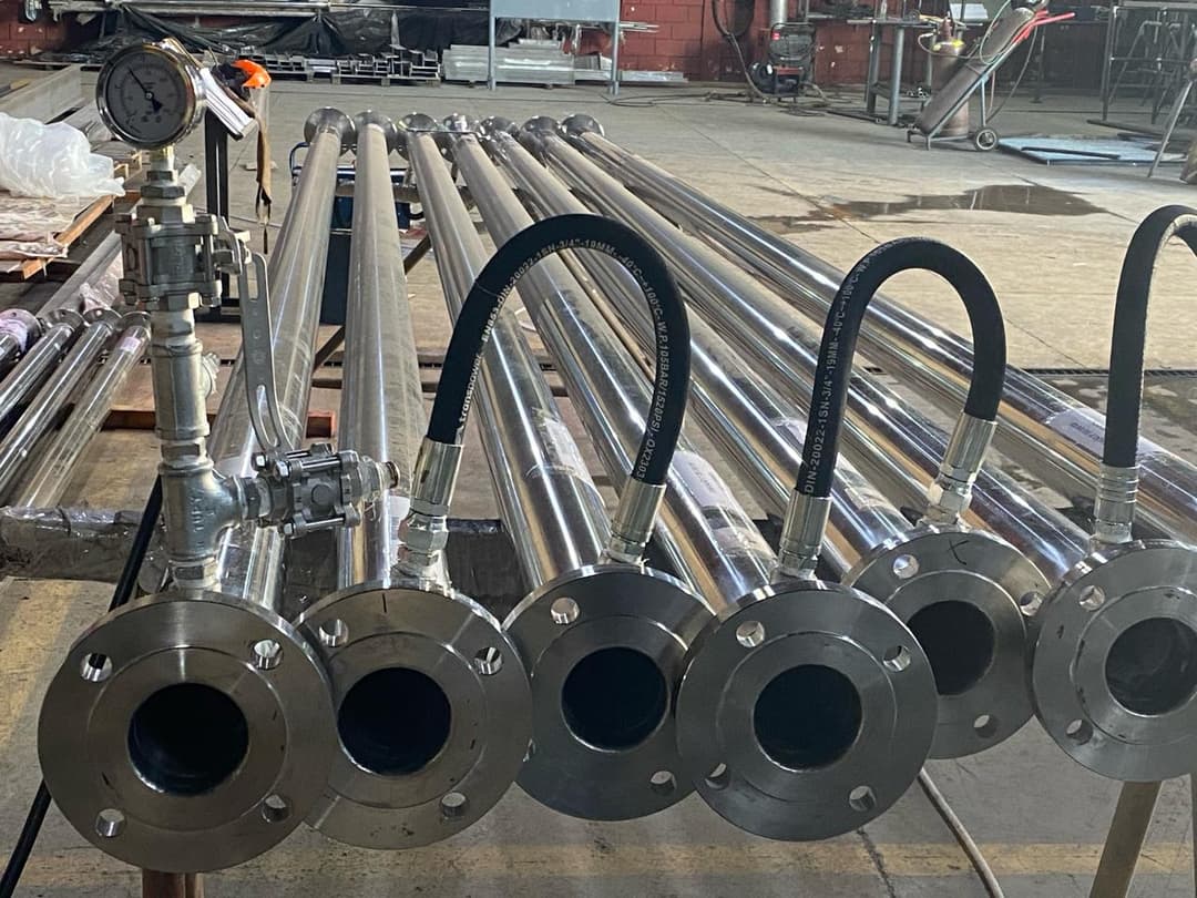 Fabricação de Spool Inox Encamisada