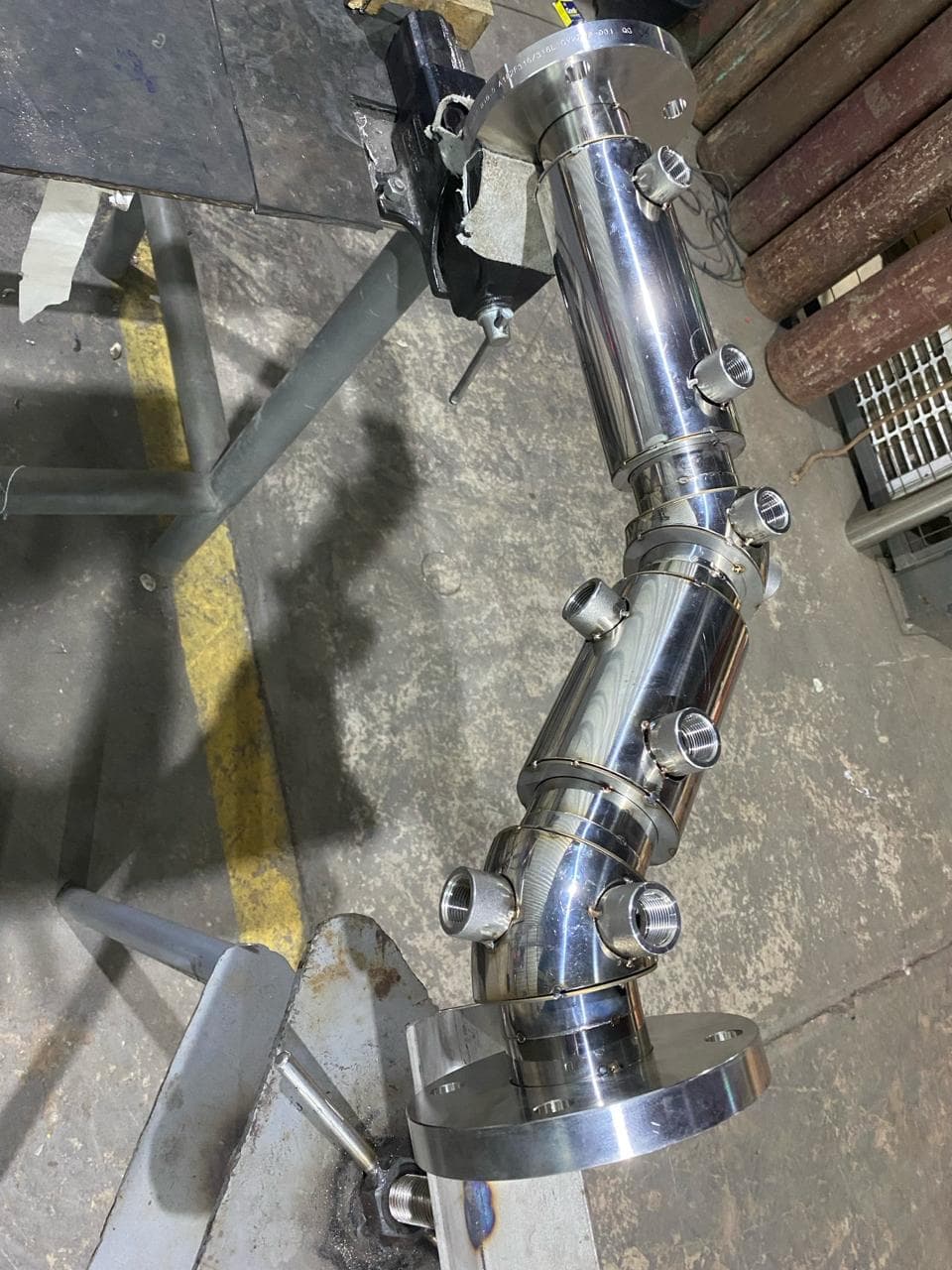 Fabricação de Spool Inox Encamisada