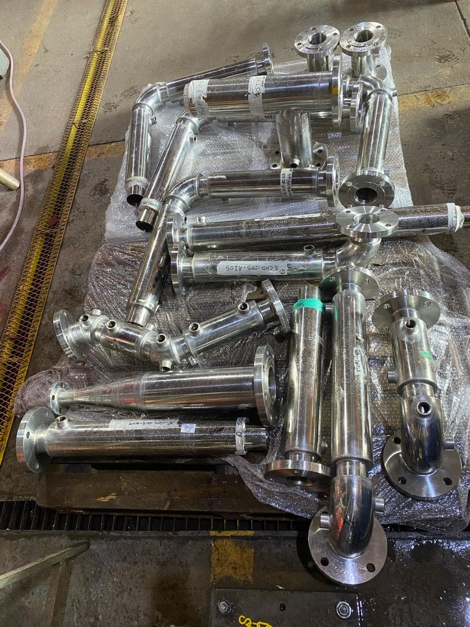 Fabricação de Spool Inox Encamisada