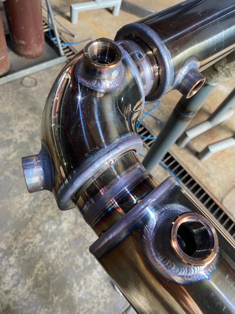 Fabricação de Spool Inox Encamisada