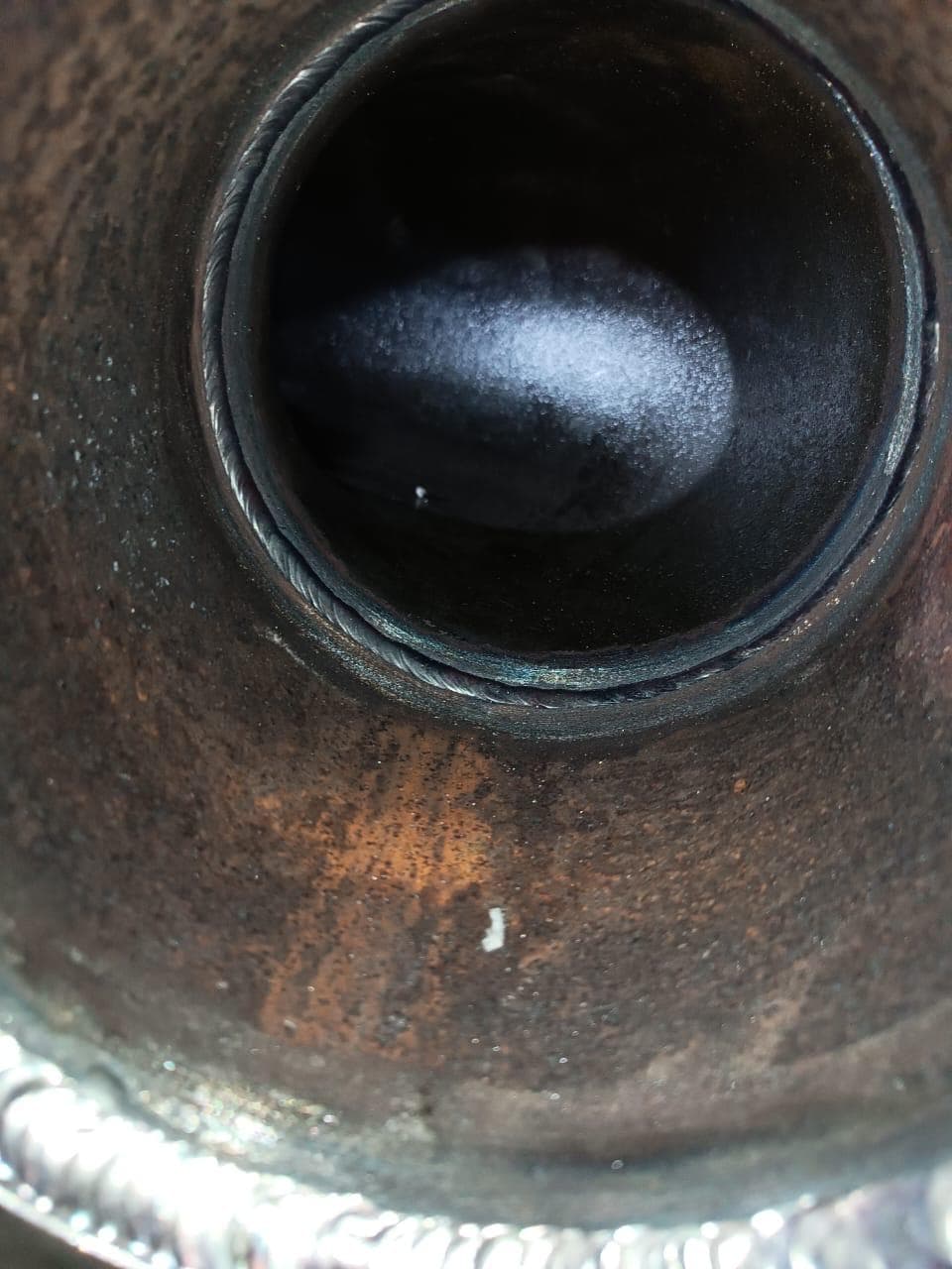 Serviços realizados na parte de pressão de caldeira