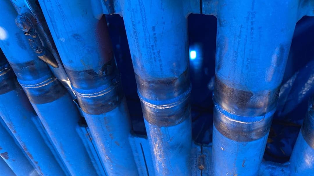 Serviços realizados na parte de pressão de caldeira